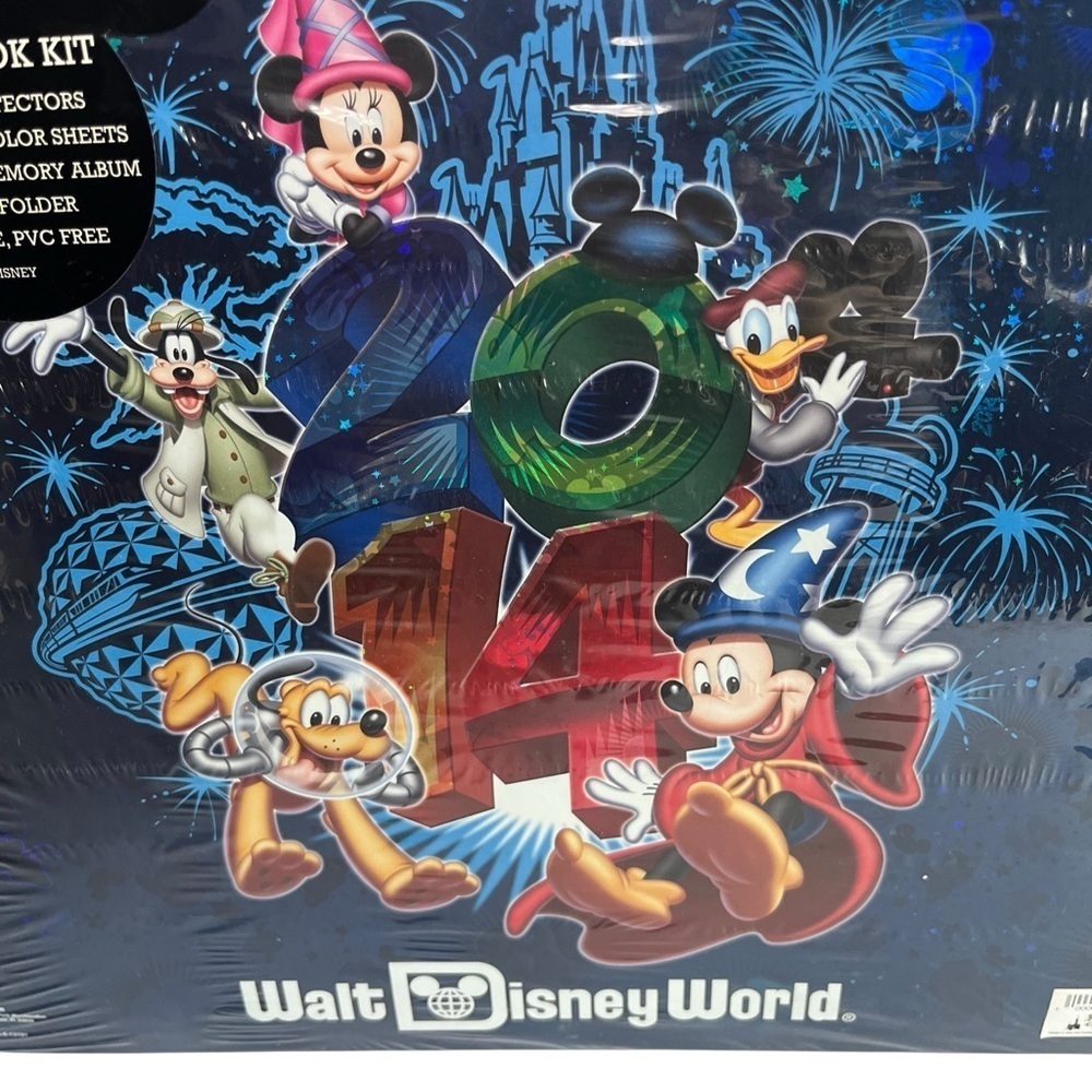 NWT Walt Disney World MICKEY MOUSE 2014 Scrapbook Kit Factory Sealed - Picture 6 of 9